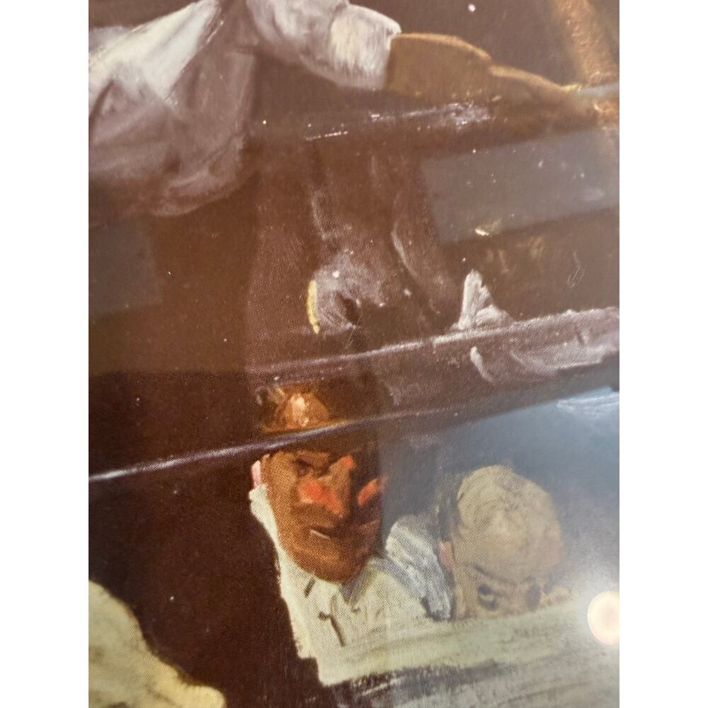 George Bellows' 1909 Oil Painting Stag at Sharkey’s 19.5X17" - Picture 7 of 13